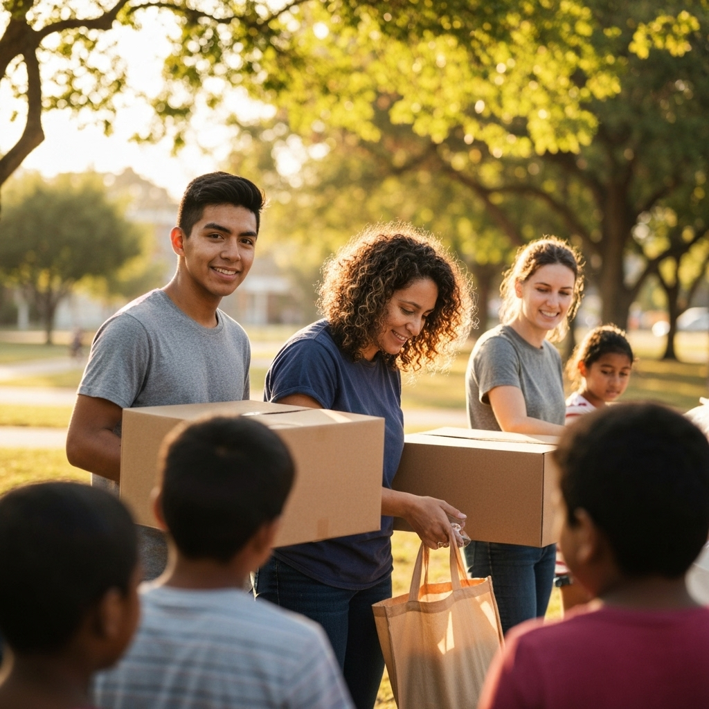 Backpack distribution